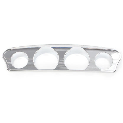 Tri Line Gauge Trim Cover for Harley Touring Electra Street Glide Ultra 2014-23