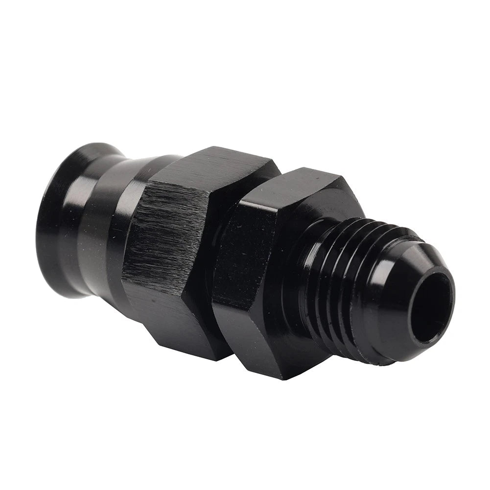 Aluminum 6AN Male to 3/8" Tube Hardline Fuel Line Compression Fitting Adapter