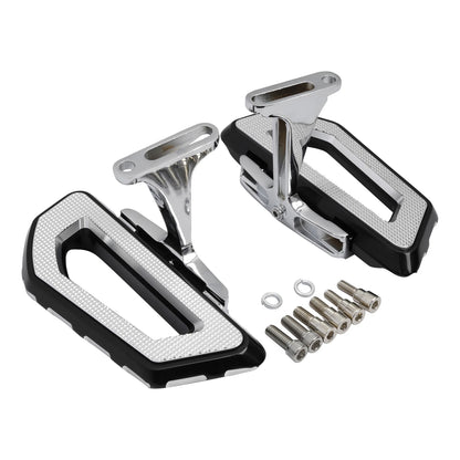 Front & Rear FloorBoard Footboards Fit For Harley Touring Models 1993-2024 TCMT