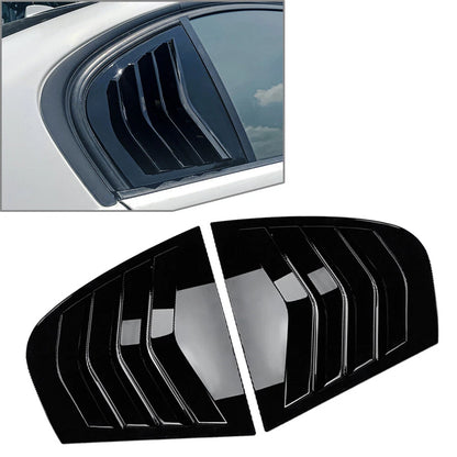 Rear Window Side Vent Shutter Louver Cover For BMW 3 Series E90 Sedan 2005-2013
