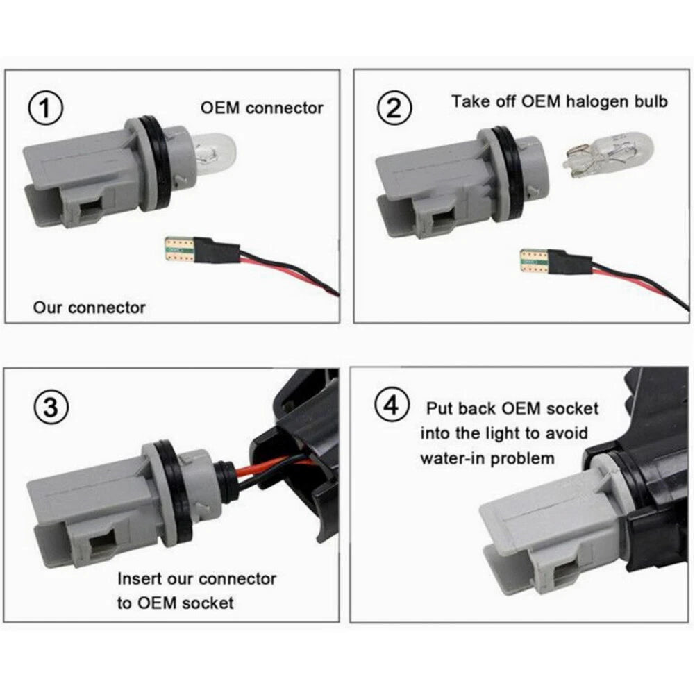 LED Dynamic Turn Signal Lights Lamp For Jeep Renegade 2015-2022 Car Pair US