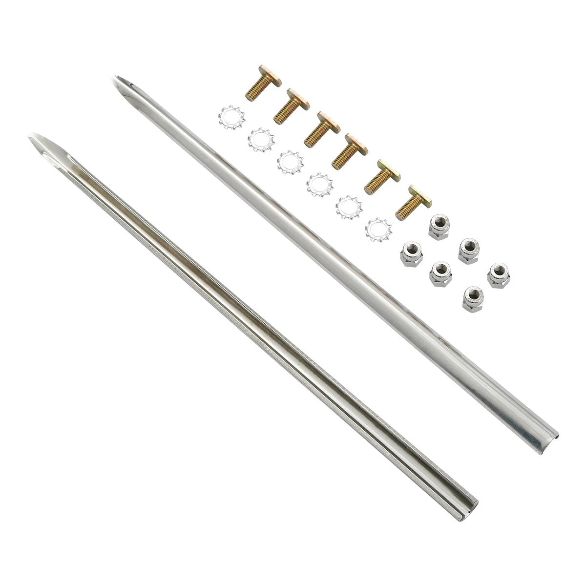 Front Fender Spear Trims Tip Light Skirt Fit For Harley Street Glide 2014-2023