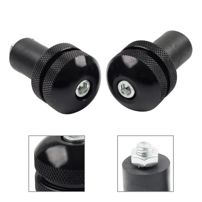 Universal 7/8 Motorcycle Handlebar Grips Bar End Cap Plug Slider