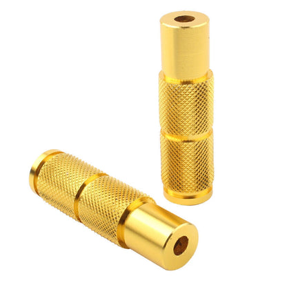 For Motorcycle  Pegs Footpegs Rear Set Pedals Racing Universal Yellow