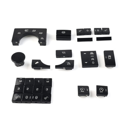 For Land Rover 2013-2017 Window Lift Switch Button Terrain Mode Button Cover Set