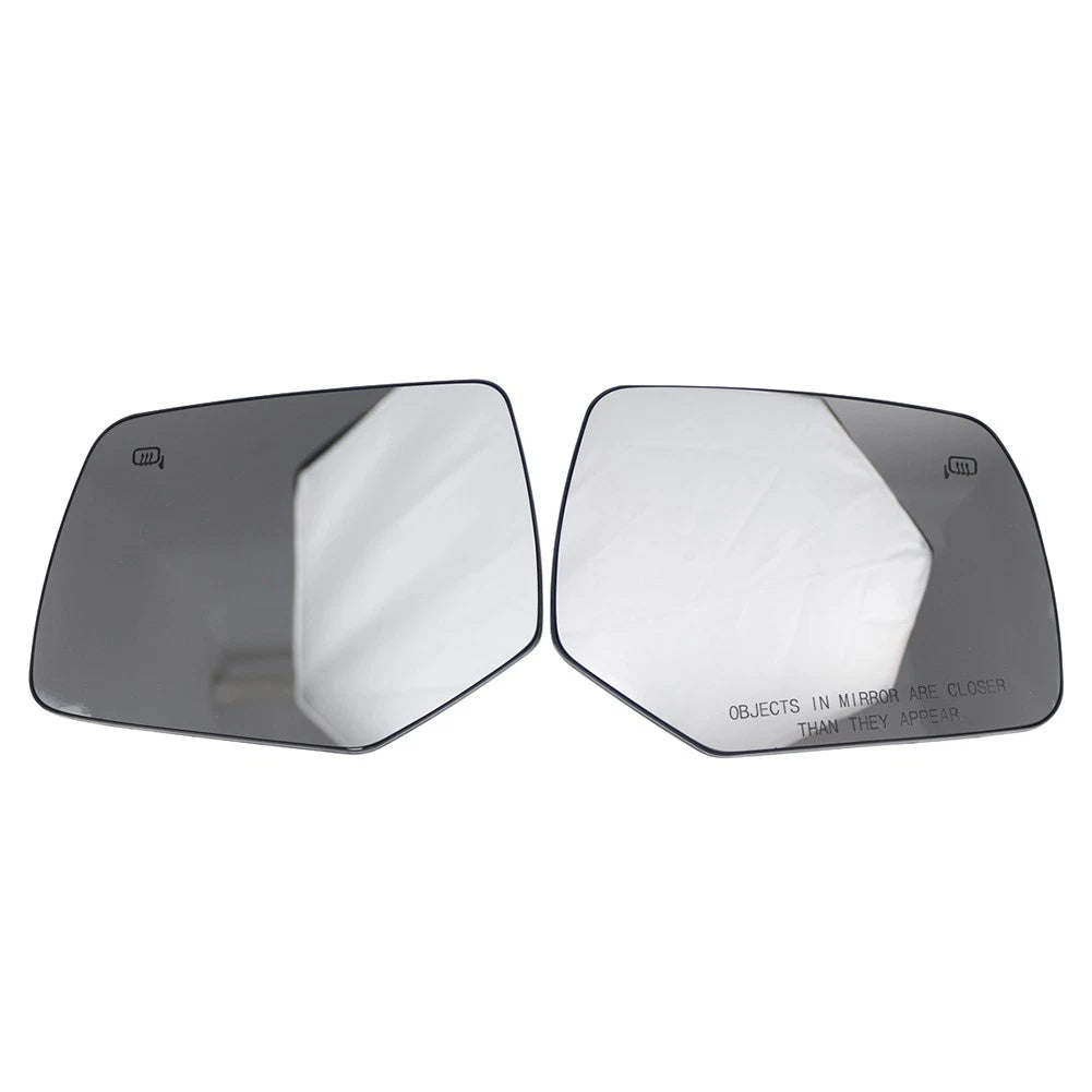 1 Pair Side Mirror Glass With Heated For Ford Escape 2008-2012