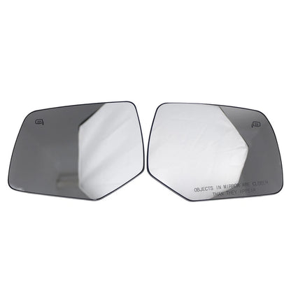 1 Pair Side Mirror Glass With Heated For Ford Escape 2008-2012