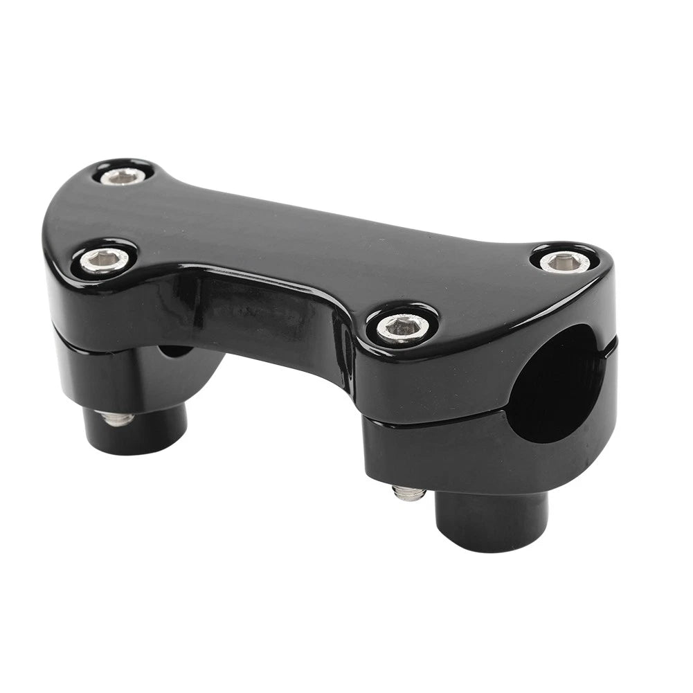 2" Handlebar Riser & Top Clamp For Harley Dyna Softail Sportster Street bob