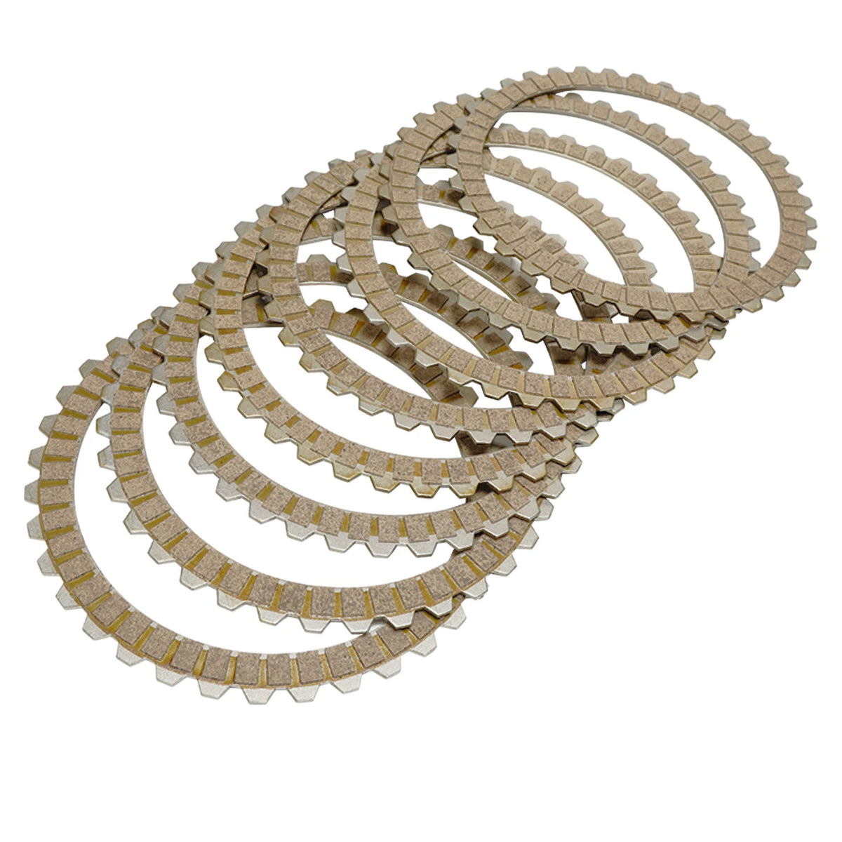 8pcs Driver Clutch Plates Kit Fit For Harley Sportster XL883 XL1200 Custom 91-22