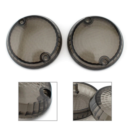 Turn Signal Lens Smoke For Kawasaki Vulcan 1500 Classic Mean Streak Motorcycle