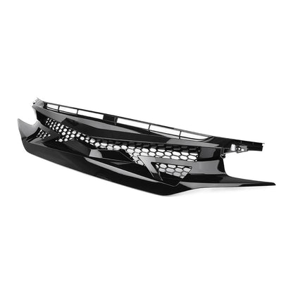 Style Grille Mesh Front Bumper Grille Fit Honda Civic 2016-2018