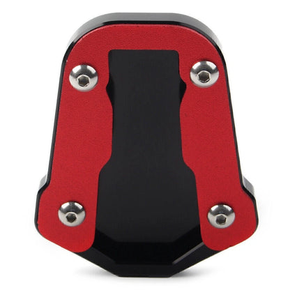 CNC Side Kickstand Enlarge Plate Pad Fit HONDA CRF300L CRF300 Rally 2021 22 Red