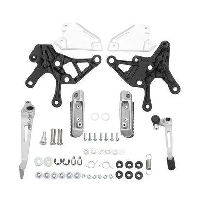 Front Driver Foot Pegs Pedals Bracket Fit For Kawasaki Z900 17-24 2018 2019 2020