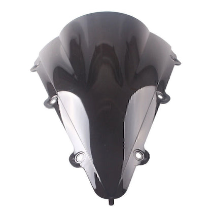 Front Windscreen Smoke Double Bubble Windshield Fit Yamaha YZF R1 2004-2006 2005