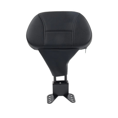 Adjustable Driver Rider Backrest Pad For Harley Touring Glide Road King 1988-08