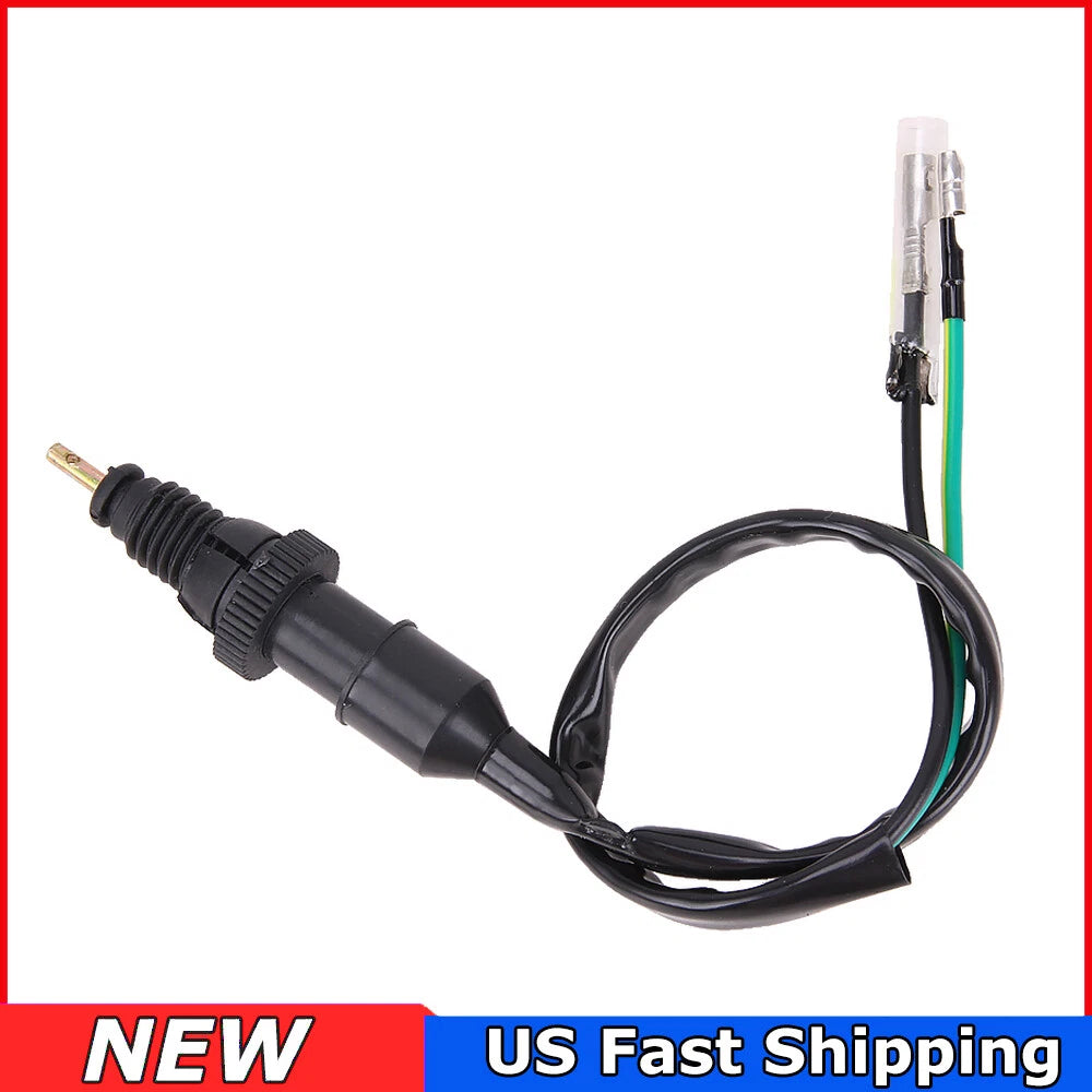Motorcycle ATV Rear Brake Stop Light Switch w/ Spring For Honda CB Suzuki Yamaha