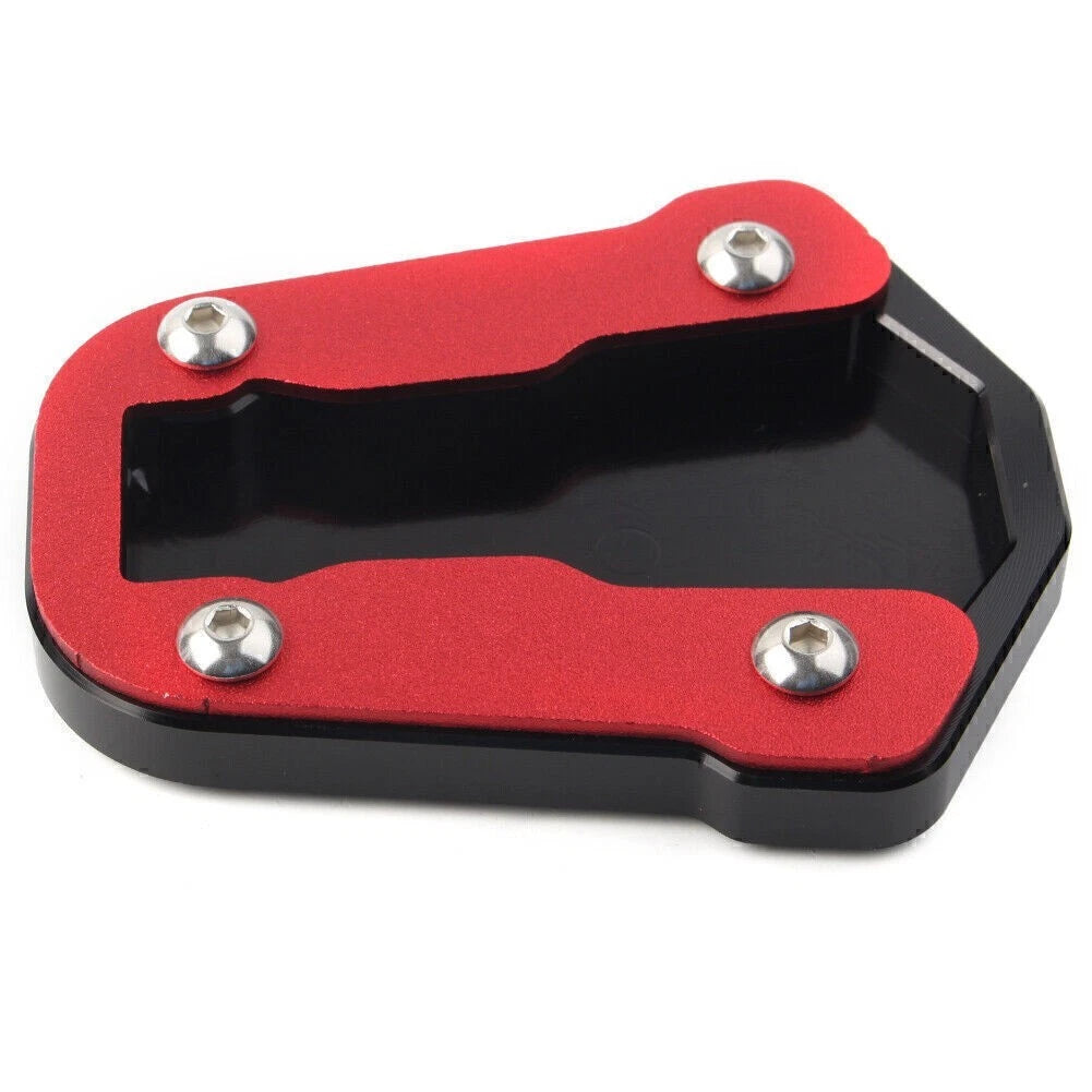 CNC Side Kickstand Enlarge Plate Pad Fit HONDA CRF300L CRF300 Rally 2021 22 Red