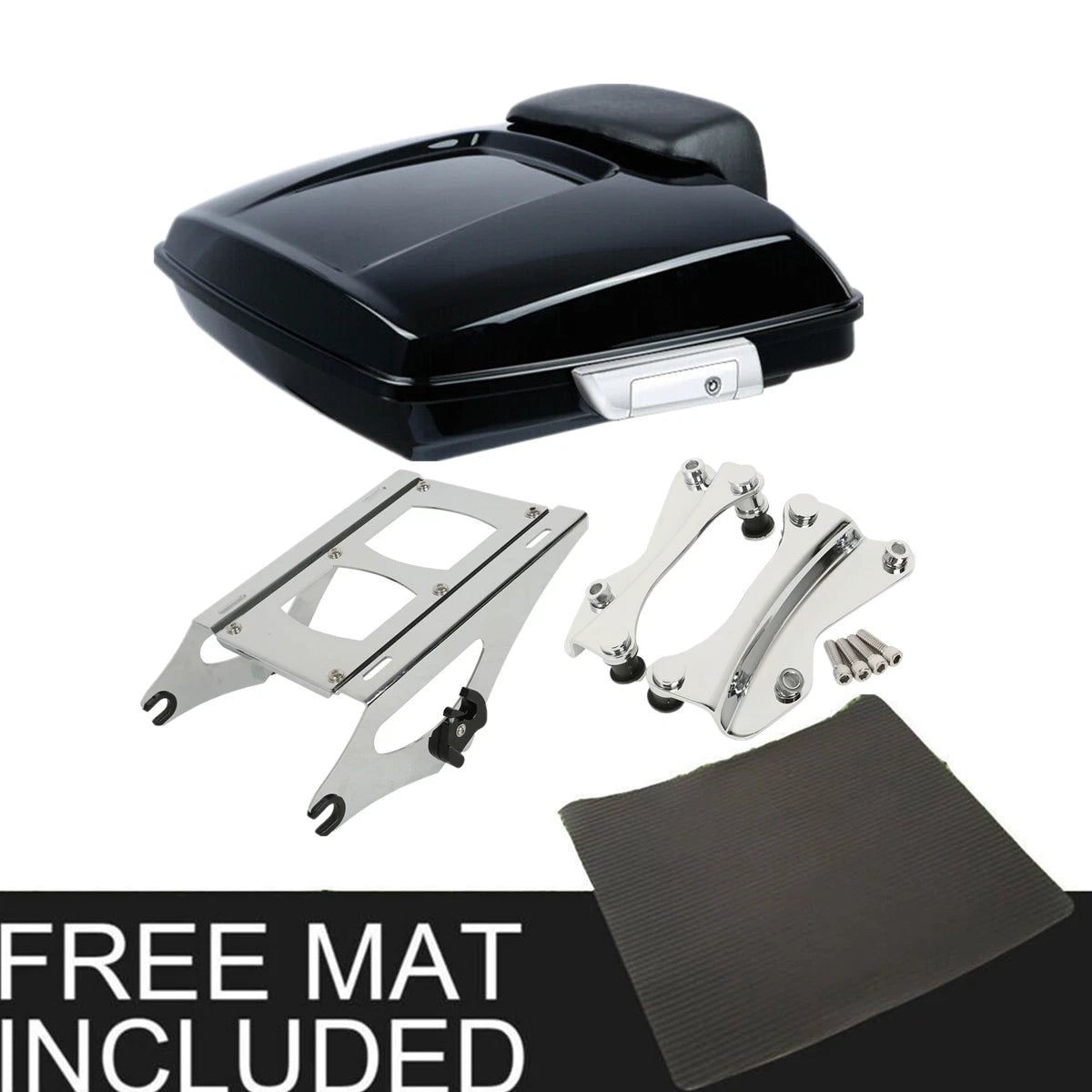 Razor Trunk Pad Mount Rack Docking Kit Fit For Harley Touring Road Glide 14-26