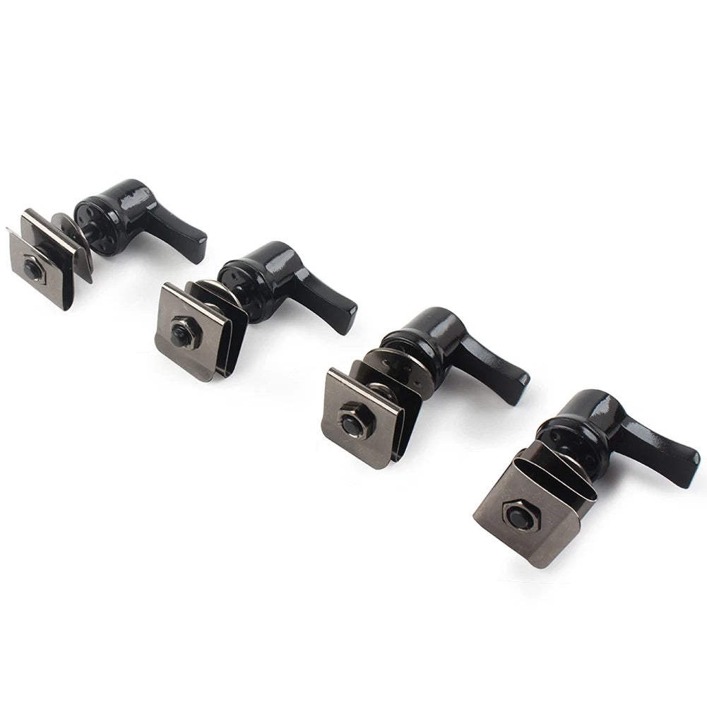 Saddlebag Lock Mounting Screw Kit Fit For Harley Touring Road Glide 93-23 Black