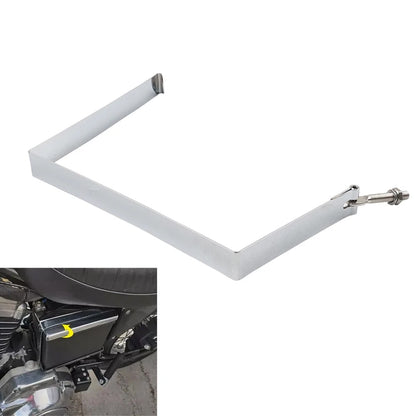Battery Cover Hold Down Strap For Harley Super Glide FXE Wide Glide FXWG US