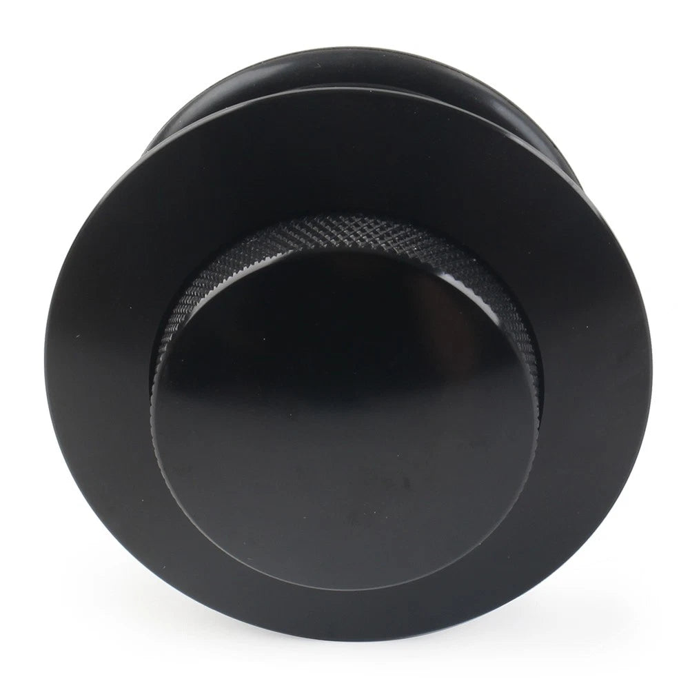 Black Motorcycle Left Hand Thread Fuel Tank Gas Cap Cover For Harley 1982-2017