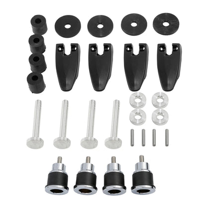 Backrest Spool Mounting Kit &Quick Release For Indian 16-24 Chieftain Dark Horse