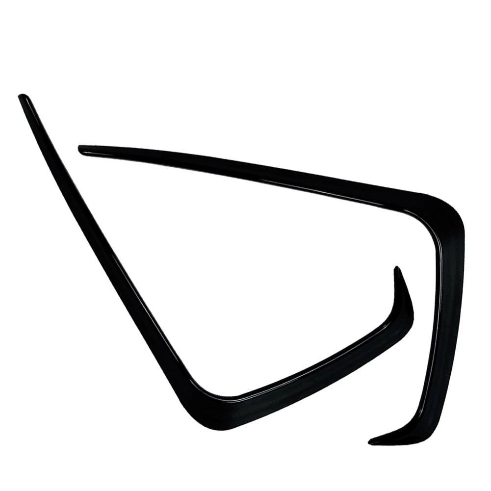 2xFront Bumper Side Fin Canards Splitter Spoiler For Subaru WRX STI VA 2014-2016