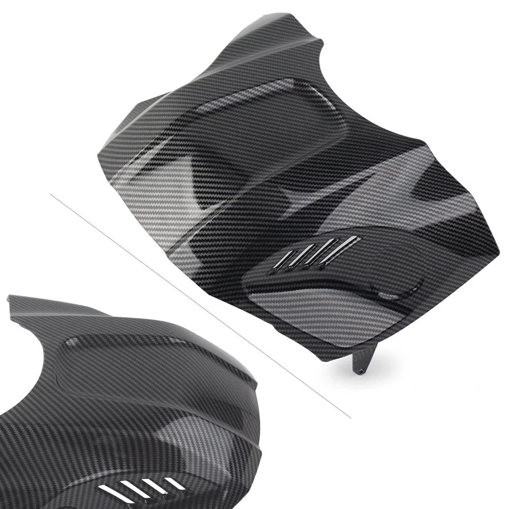Gas Tank Air Box Front Cover Fairing Carbon Fiber For 2019 2020 YAMAHA YZF R3