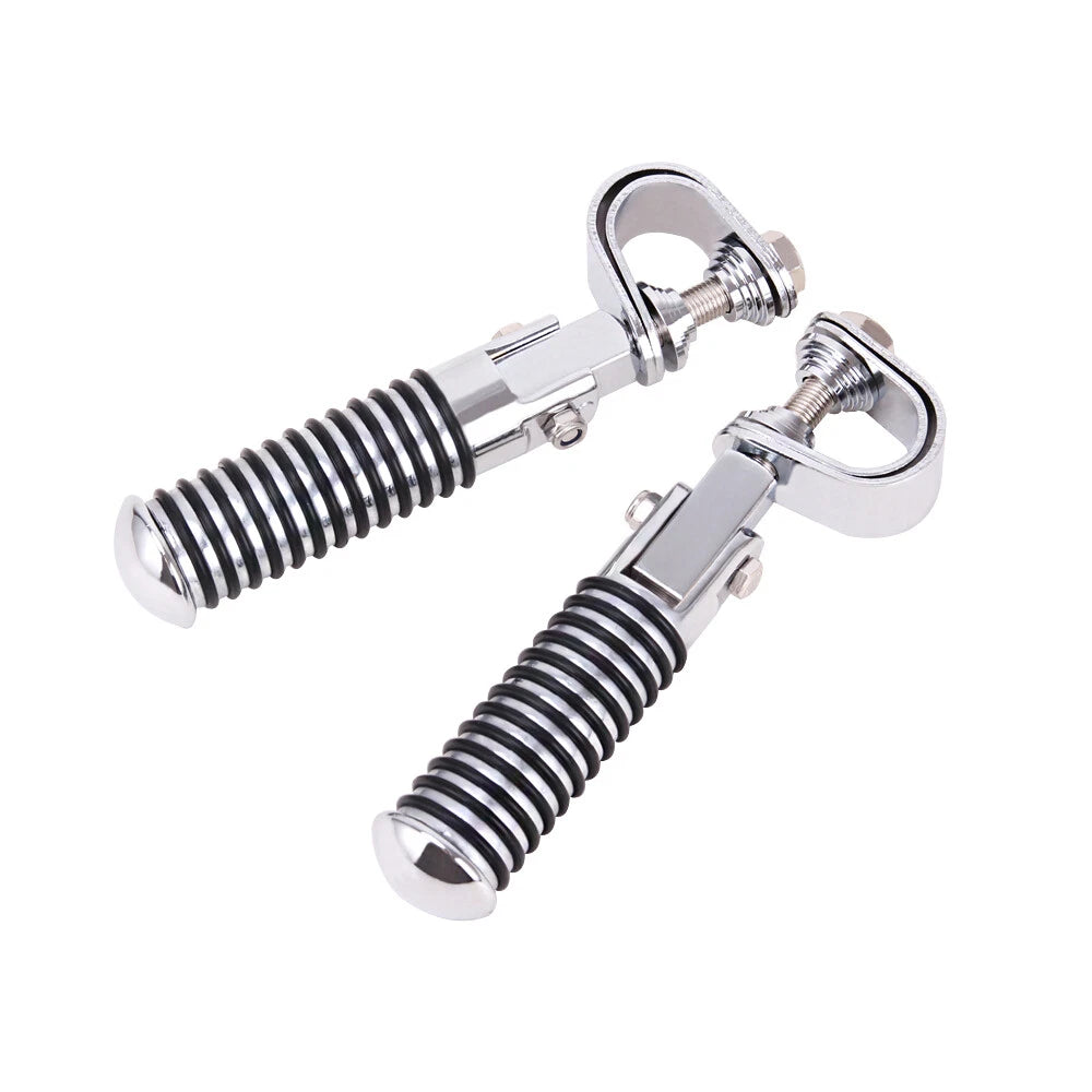Motorcycle 1"~1-1/4" Highway Foot Pegs For Harley Touring Sportster Softail Dyna