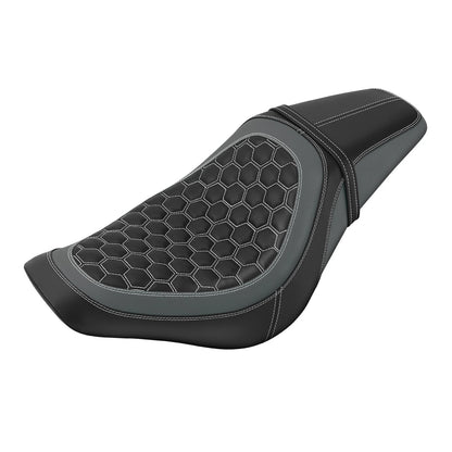 Rider Driver Passenger Seat For Harley Low Rider FXLR ST 18-25 Sport Glide 18-21