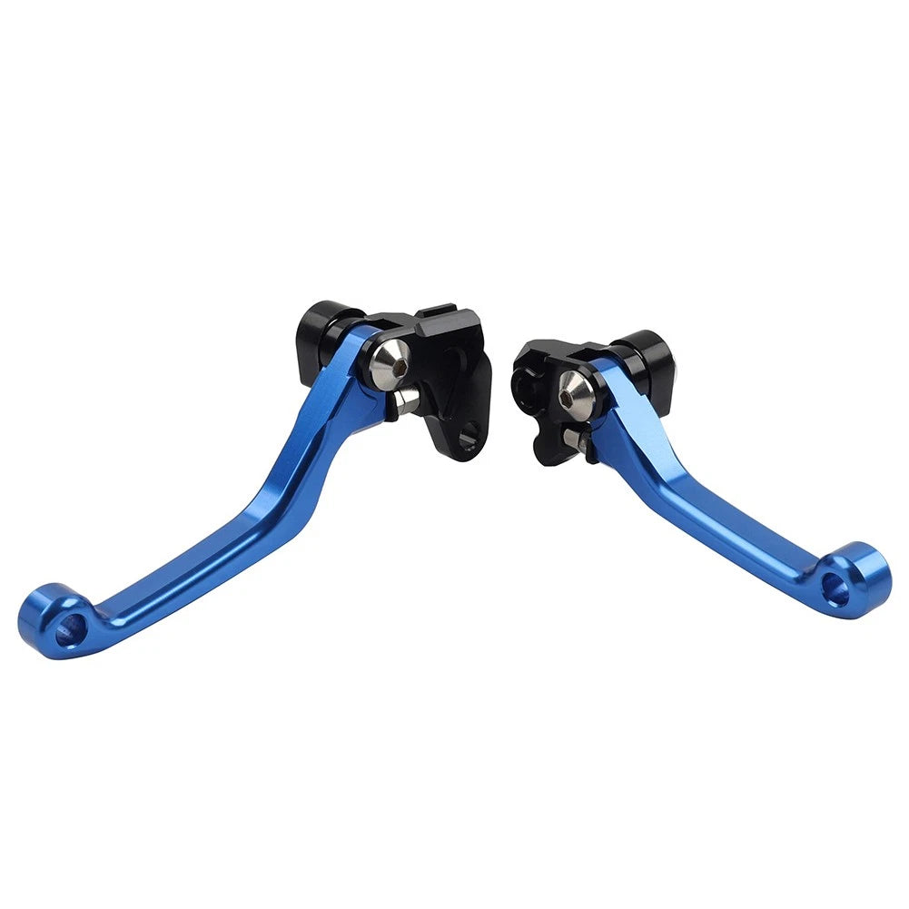 1Pair Pivot Brake Clutch Lever For YAMAHA YZ 250F YZ 426F YZ 450F 2009-2020 Blue