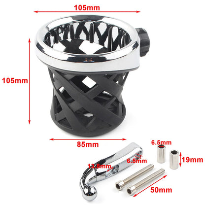 Drink Cup Water Holder W/ Mesh Basket Mount Fit For Goldwing GL1800 2001-2021 US