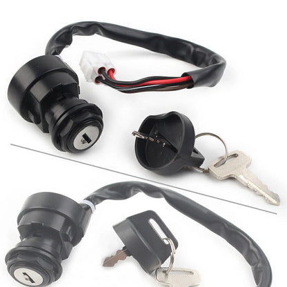 Ignition Switch w/ Key For Yamaha Wolverine 450 YFM45F 2006 2007 2008 2009 2010