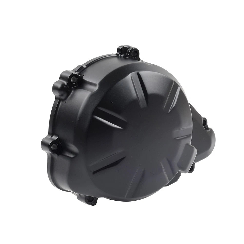 Left Stator Engine Cover Crankcase Black For Kawasaki Z900 Z900 ABS 2017-2025