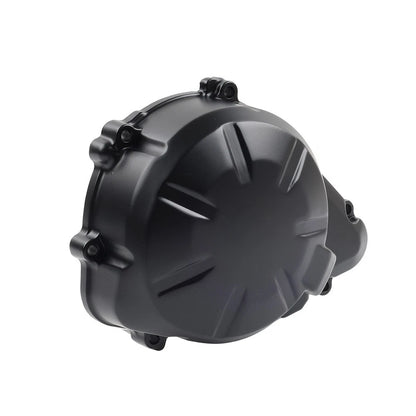 Left Stator Engine Cover Crankcase Black For Kawasaki Z900 Z900 ABS 2017-2025