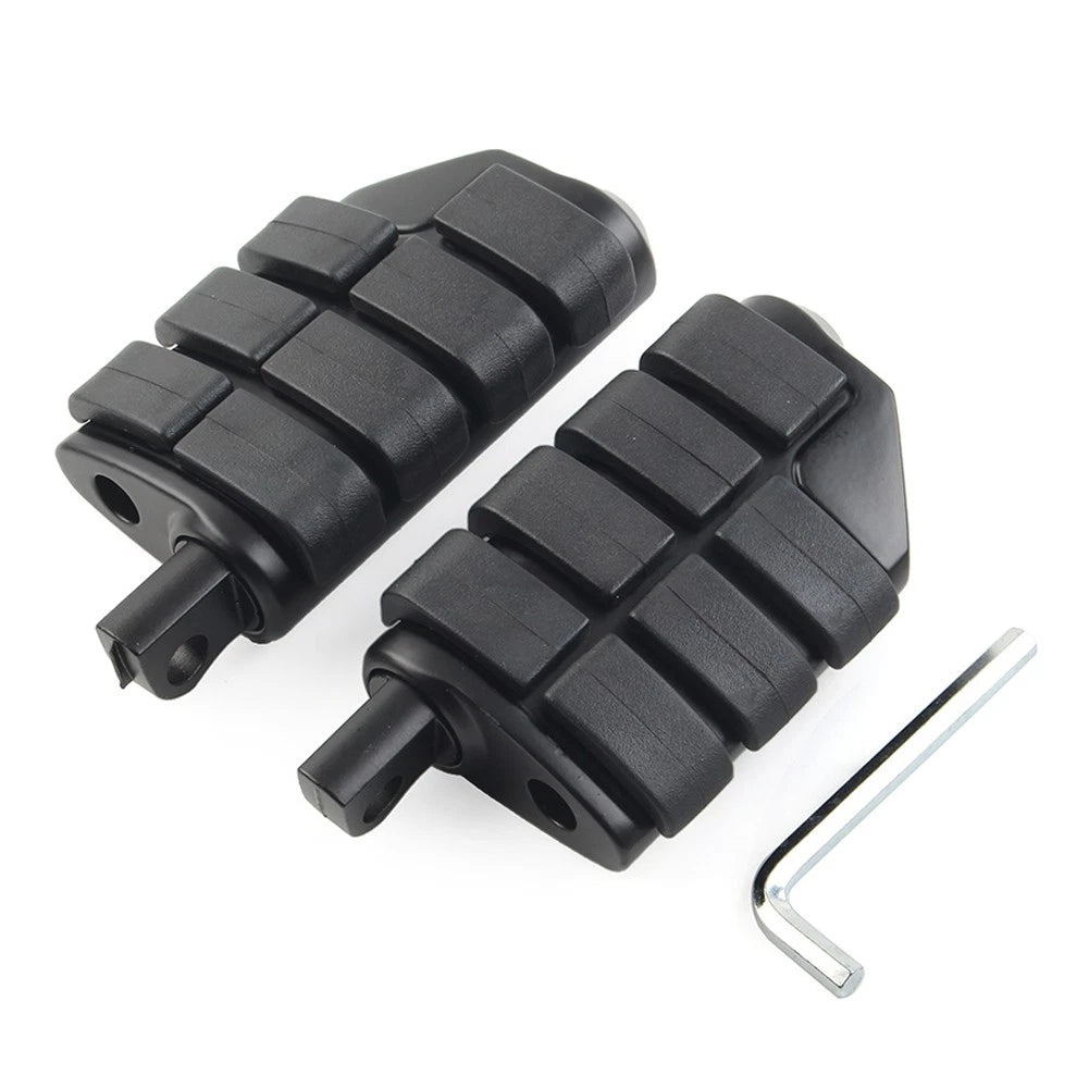 US Universal 1.25" Male Foot Pegs Footrest Pedal Fit Harley Iron XL 883 Dyna