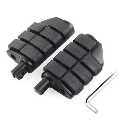 US Universal 1.25" Male Foot Pegs Footrest Pedal Fit Harley Iron XL 883 Dyna
