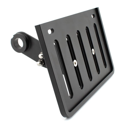 Blk License Plate Bracket Kit For Harley Softail Fat Boy Breakout Dyna 2018-2022
