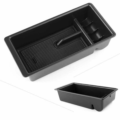 Center Console Organizer Storage Box Armrest Tray Fit For Toyota Tacoma 2015-18