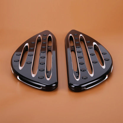 Driver Passenger Floorboards Foot Pegs Floor Boards Fit For Harley Electra Glide