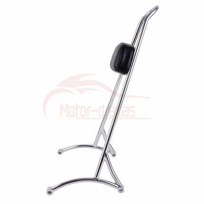Detachable Passenger Sissy Bar Backrest Pad For Harley Sportster 1200 883 04-21