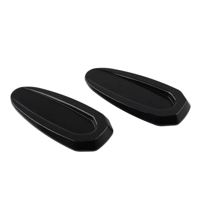 Pair Rearview Mirror Block Off Base Plates Cover For BMW S1000RR  2020-23 Black