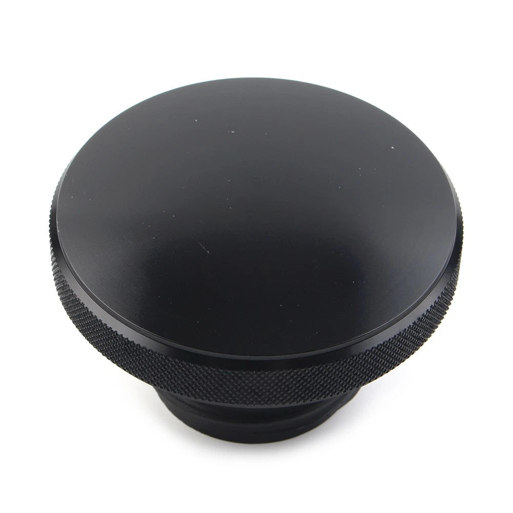 Vented Gas Cap Fuel Tank Cover For Harley Dyna Road King Heritage Softail Black