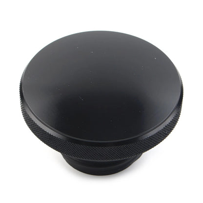 Vented Gas Cap Fuel Tank Cover For Harley Dyna Road King Heritage Softail Black