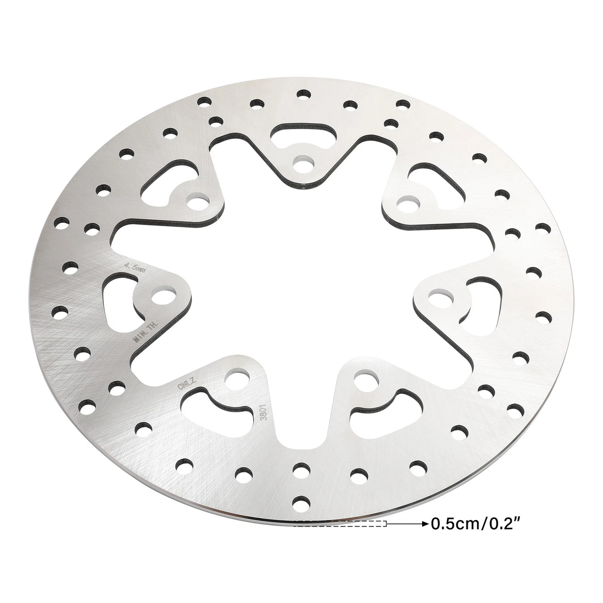 2x 11.8" Front Brake Disc Rotors Fit For Harley Street Road Glide King 2014-2025