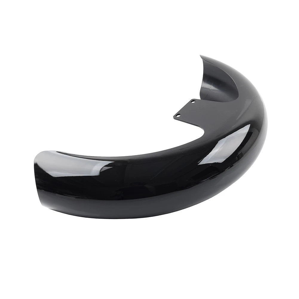 19" Wheel Wrap Black Front Mudguard ABS For Harley Touring Road Street Glide