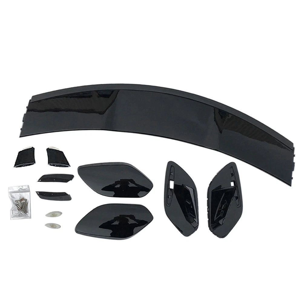 Black Rear Roof Spoiler Wing Kit For Mercedes Benz A Class W177 A160 A180 19-24