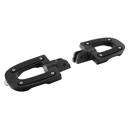 Matt Black Front Driver Pegs Footrest Fit For Harley Softail Low Rider 2018-2024