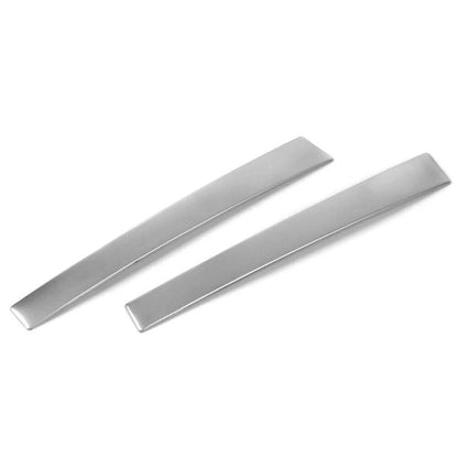 2x Holder Center Console Trim Frame Panel Cover Chrome For Volvo XC60 2009-2017