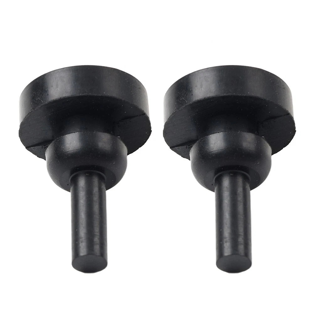 2x Rubber Kickstand Bumper for Harley 07-23 Touring Electra Glide Road King FLHR